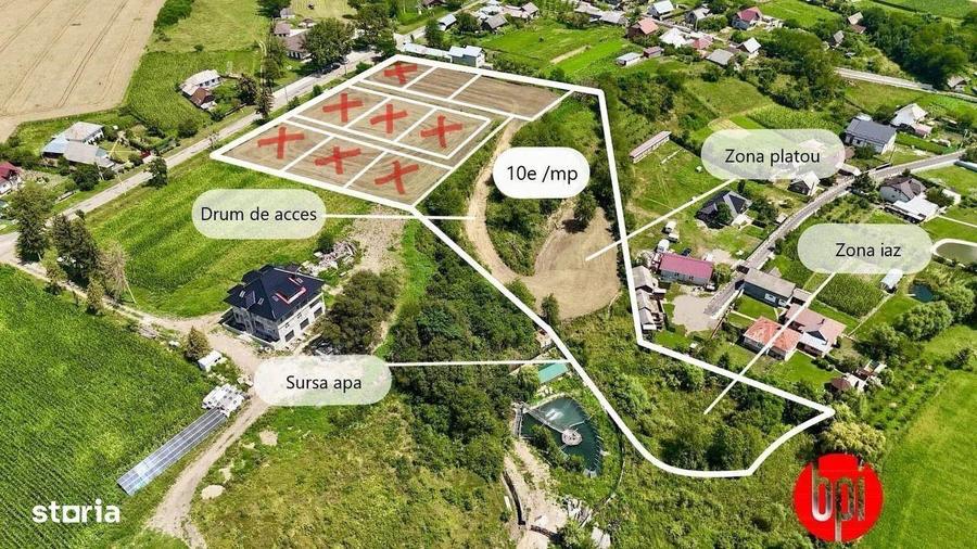 LOTURI DE TEREN cu toate utilitatile, Fantana Mare, langa Falticeni - 2