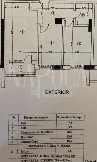 Apartament 3 camere de vanzare in Nufarul Oradea, Oradea - 8