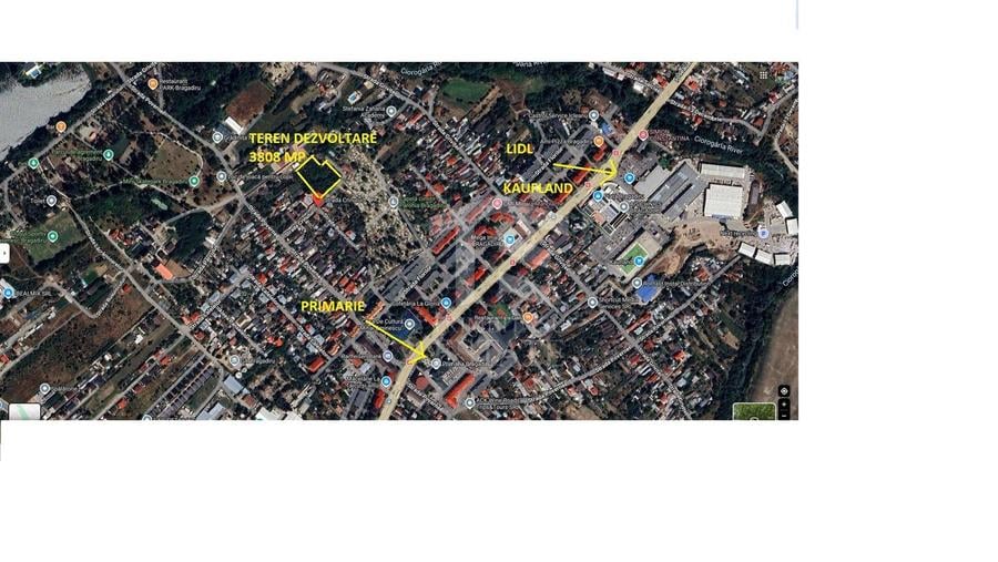 Teren Construcții intravilan de 3808 mp, în Central