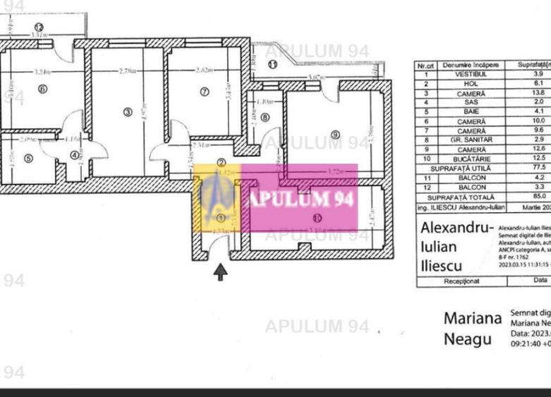 Apartament 4 camere Colentina Maior Bacila - 10