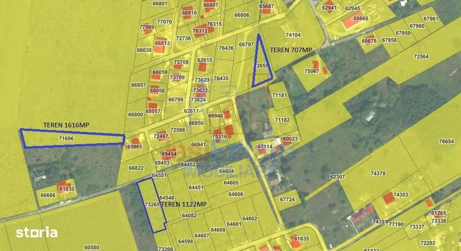 Visan str Valea Viilor TEREN 1122mp cu dubla deschidere toate utilitat - 1