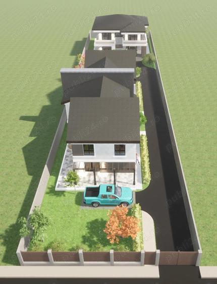 Teren + Autorizatie construire 3 locuinte - Petresti, Corbeanca - 3