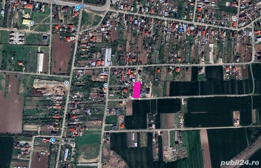 Teren de 1500 mp, în Căciulați