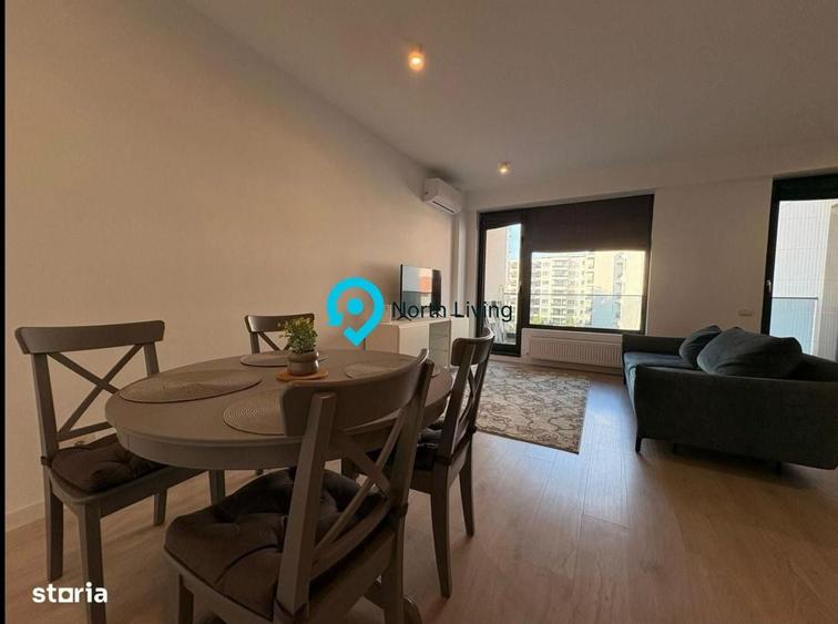 Apartament cu 2 camere, mobilat în Pipera