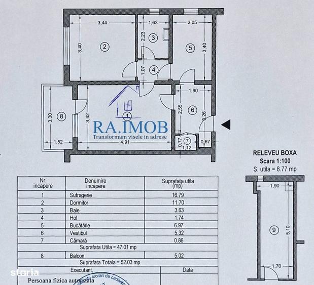 Apartament 2 camere, et4/4, Ghe.Gr.Cantacuzino - 59000 euro negociabil - 11