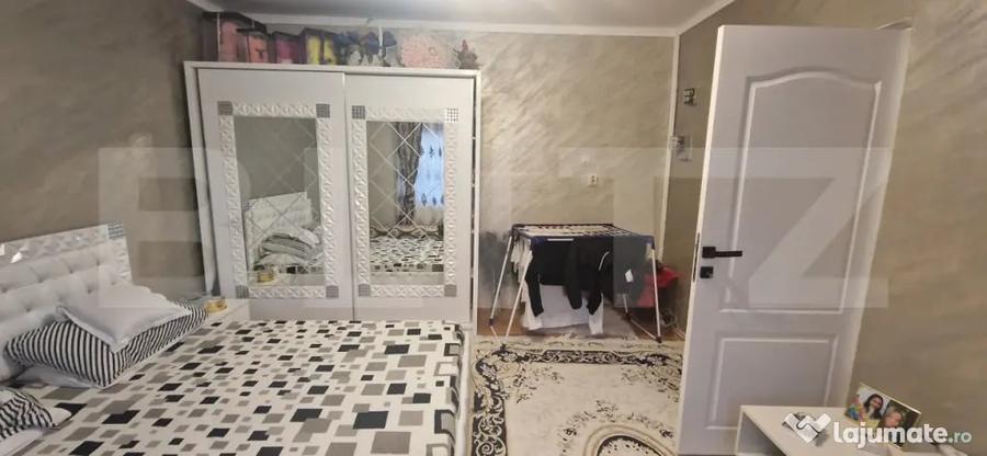 Casă cu 2 camere cu Teren 92 Mp în Luna