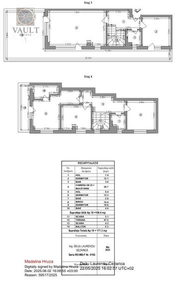 Penthouse 5 camere - Bloc Nou - Theodor Pallady - 34