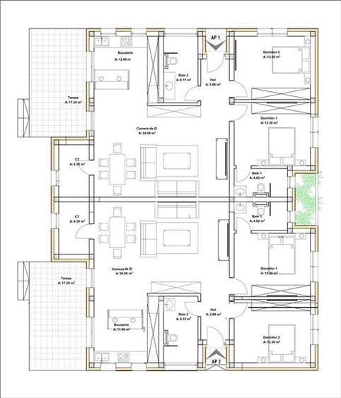 COMISION 0% DUPLEX DE VANZARE INTRARE MOSNITA - 2