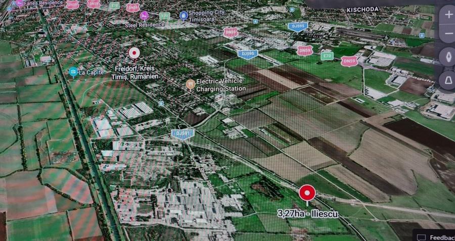 Teren intravilan, agricol, in TIMISOARA - Freidorf: 31.028m² - 1