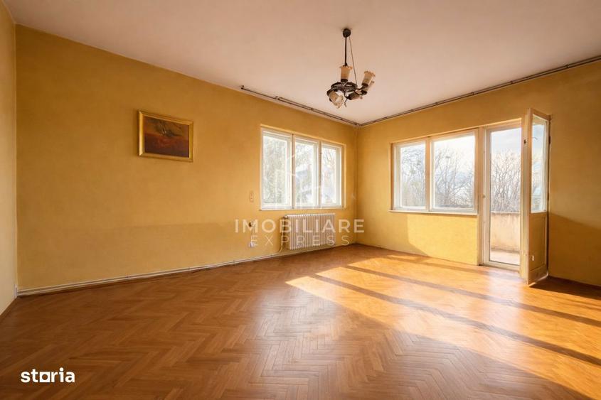 Apartament ca o casa, living + balcon 40 mp, vedere parc, garaj, curte - 1