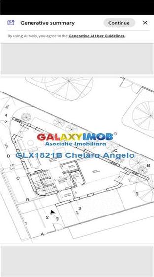 Domenii teren 422 mp cu autorizatie vila P+2 , deschidere 20 ml - 2