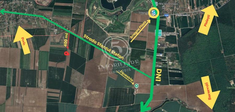 Teren extravilan de vanzare in Peris – 14.240 mp - 4