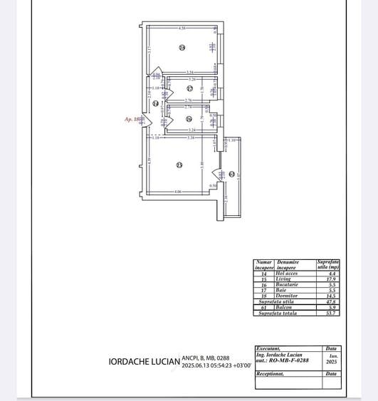 Baneasa -Apicultorilor -Bloc 2025 - 2