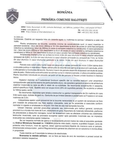 Teren Intravilan de vanzare 21000 mp Balotesti Soseaua Unirii - 5