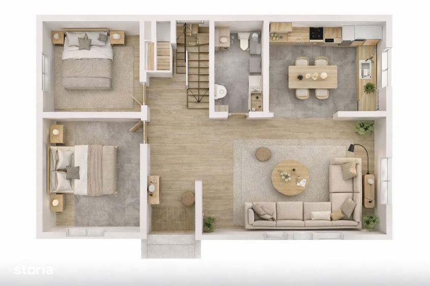 Casa de vanzare Holboca Iasi 5 camere/ 2 bai 135.000 euro - 3