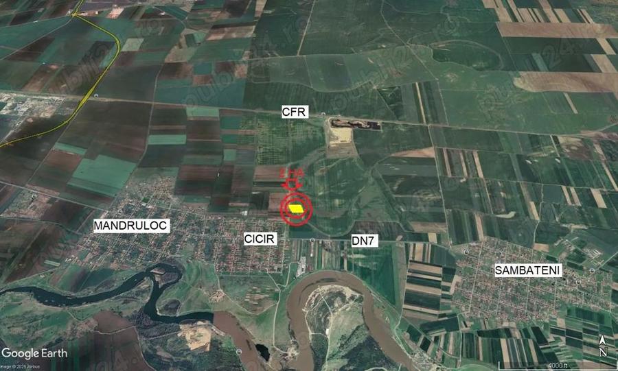 2 ha teren de vanzare in Vladimirescu- Cicir - 1