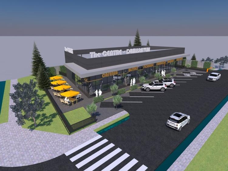 Teren intravilan Balotesti, autorizatie construire spatiu comercial 585mp - 2