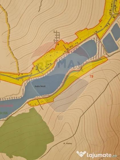 Teren intravilan 527 mp | iesire la lac | cadastrat - 2