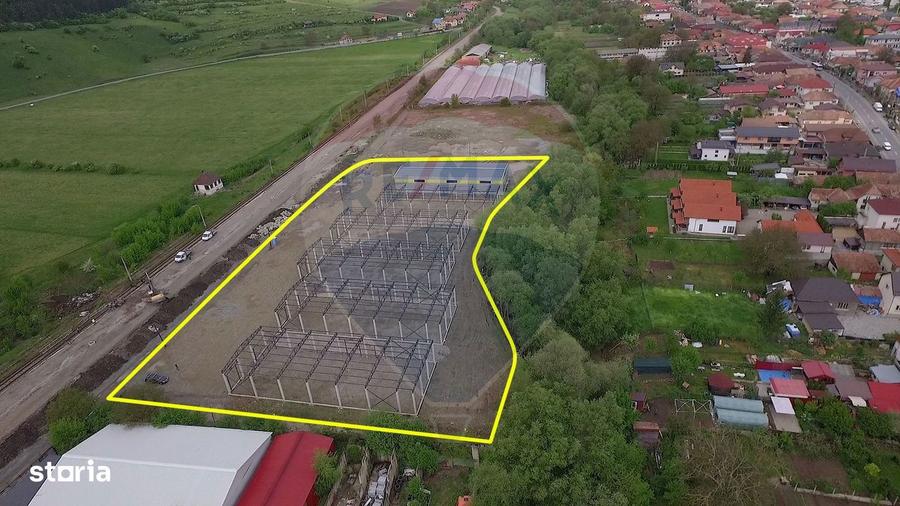 Hala industriala, de vanzare 600 mp utili, 1400 mp teren Baciu - 3