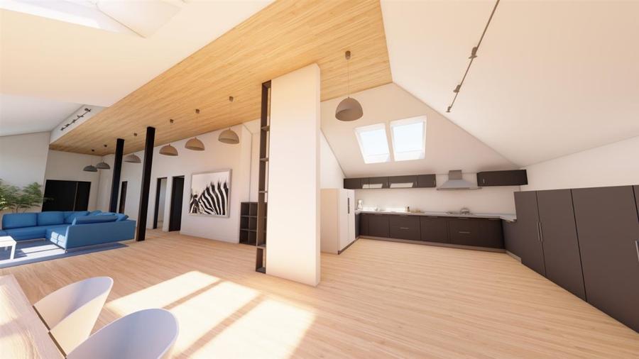 Penthouse, etaj1, 200 mp, MOBILAT SI UTILAT DE LUX, centru - 3