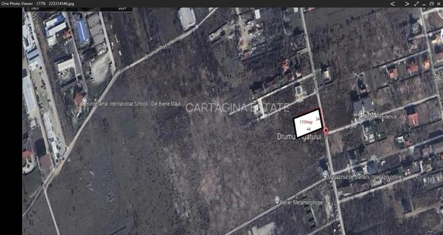 Teren intravilan 1500mp / fs 34ml / stradal Agatului - 1