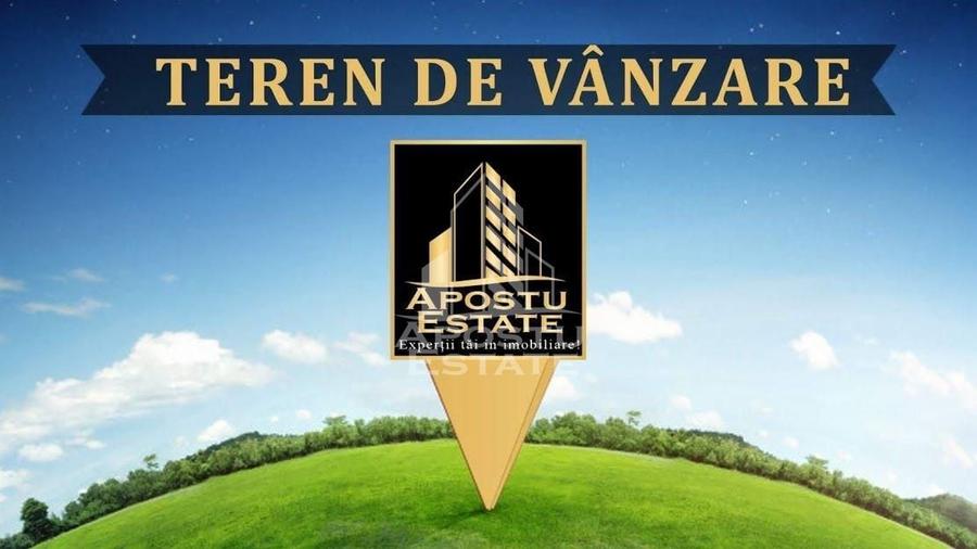 Teren 591 mp, cu casa demolabila, utilitati, ideal duplex,Chisoda. - 1