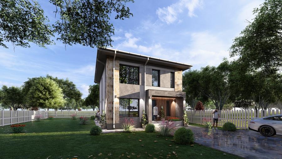 2 vile cochete in apropierea padurii cu teren generos - 6