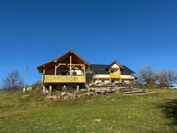 Casa de  vis la tara - vedere panoramica - living 60 mp - in inima  Cacicai - 20