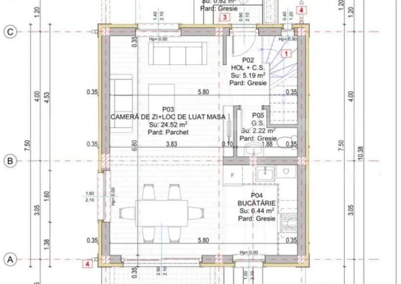 Casa individuala, 90 mp utili, 200 mp teren, Lisaura - 3