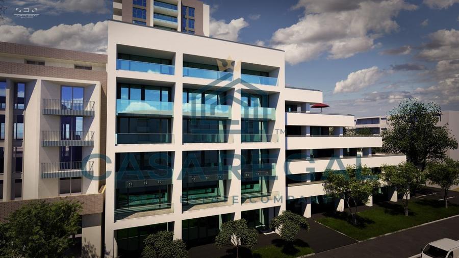 Apartament 2 camere, bloc exclusivist, 50.10 mp utili + 17.33 mp terasa - 1