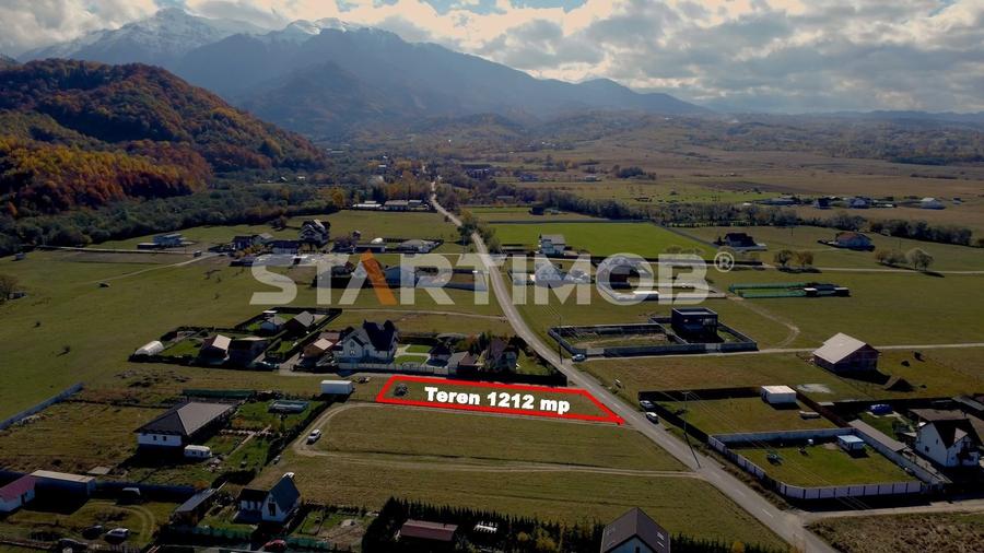 Teren Rasnov zona Glajarie cu PUZ aprobat - 2