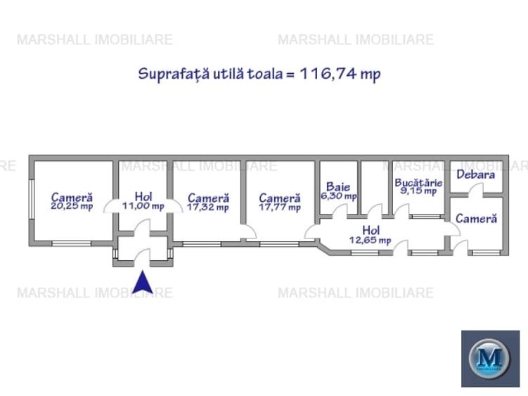 Casa cu 5 camere de vanzare, zona Ana Ipatescu, 125.00 mp #16396 - 11