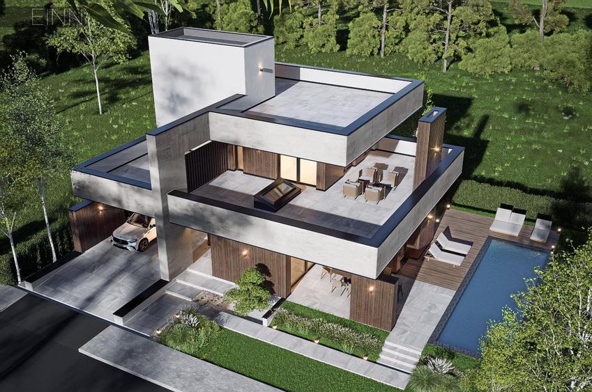 VILA INDIVIDUALA CU PISCINA - NOUA - PIPERA - 11