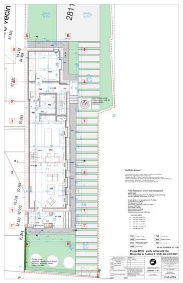Vilă S+P+1 în zona Dorobanți, teren 371 mp,proiect autorizat ,la rosu. - 3