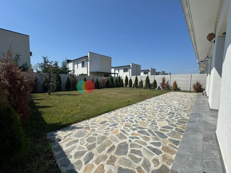 Casa individuala Tunari | Teren 423 Mp | Utilata - Mobilata 2024 - 2