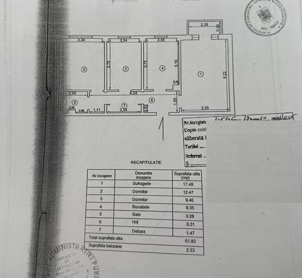 Apartament 3 camere, confort 1 decomandat, Calarasilor Viziru - 6
