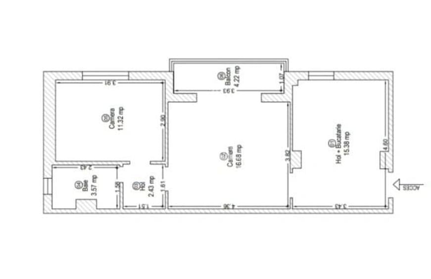 Apartament de vanzare, 2 camere, zona Aradului, Timisoara - 7