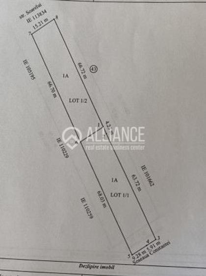 CUMPANA  (Cod 01) - Teren intravilan la soseua Constantei. - 6