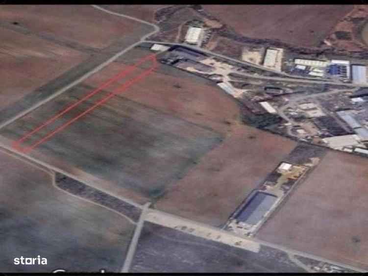 Teren intravilan industrial 6250 mp Chitila strada Padurii - 1