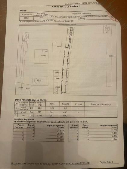 Vand teren central intravilan in carcea - 1