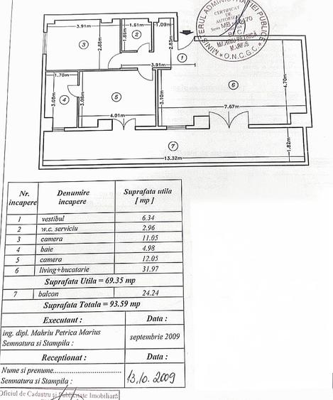 Apartament 3 camere Liviu Rebreanu - 8 min parc Titanii -24mp terasa - 3