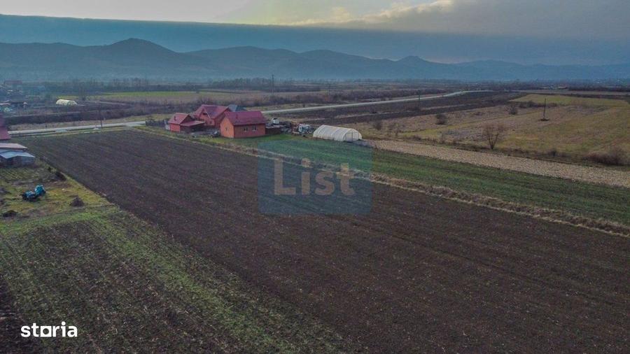 Comision 0%! Teren 23 600 mp, front 45 ml, drum national, utilitaiti - 3