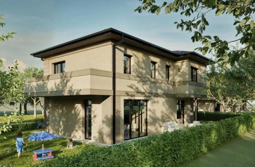 Casa individuala nZEB, garaj dublu,panouri fotovoltaice - 7