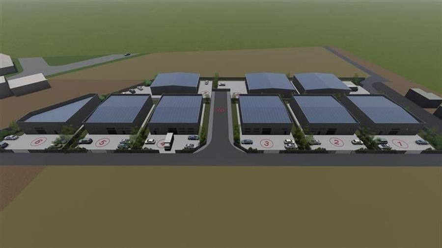 Teren cu PUZ pentru hala, parcelabil la cerere - 1