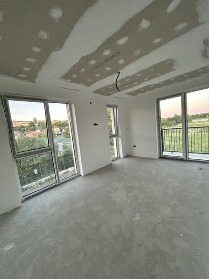 Duplex semifinisat Chinteni 120mp utili in ansamblu privat de case - 16