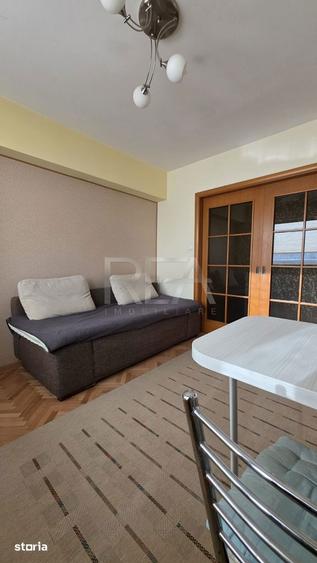 Apartament cu 3 camere decomandat, mobilat în Rahova