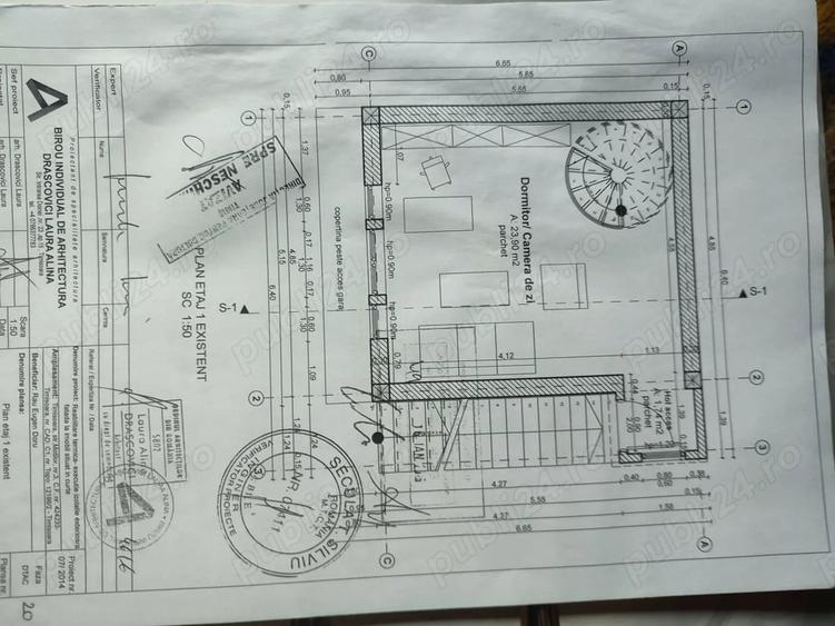 Apartament cu 4 camere semidecomandat în Ultracentral
