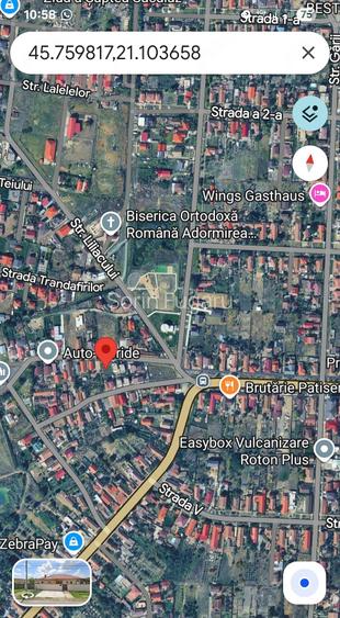 Vand teren in Sacalaz cu toate utilita?ile