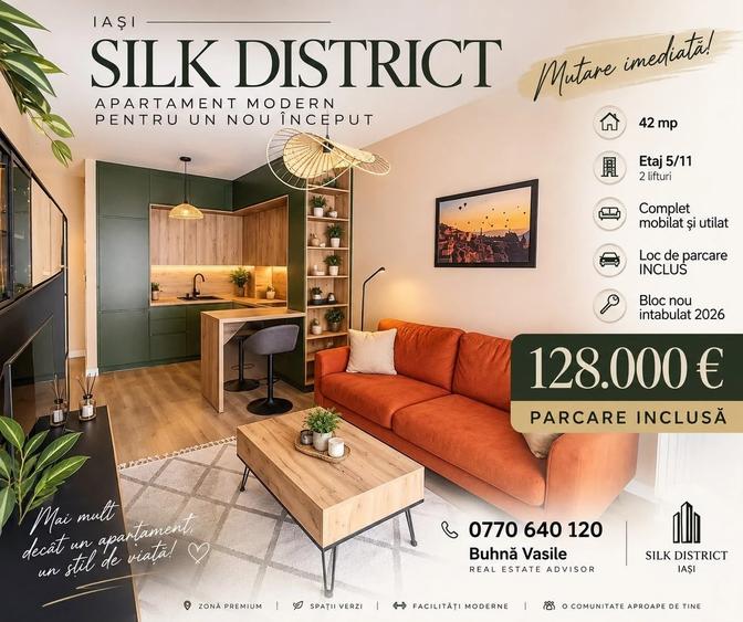 Apartament cu 2 camere semidecomandat în Podu Roș