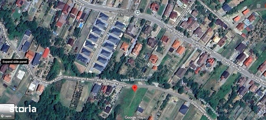 Teren de 2135 mp, în Central